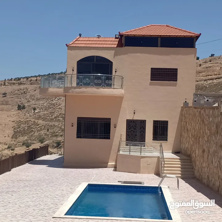 مزرعه للبيع في الصبيحي مطله على فلسطين