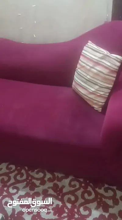 طقم كنب كورنر مع مكيت وبرادي