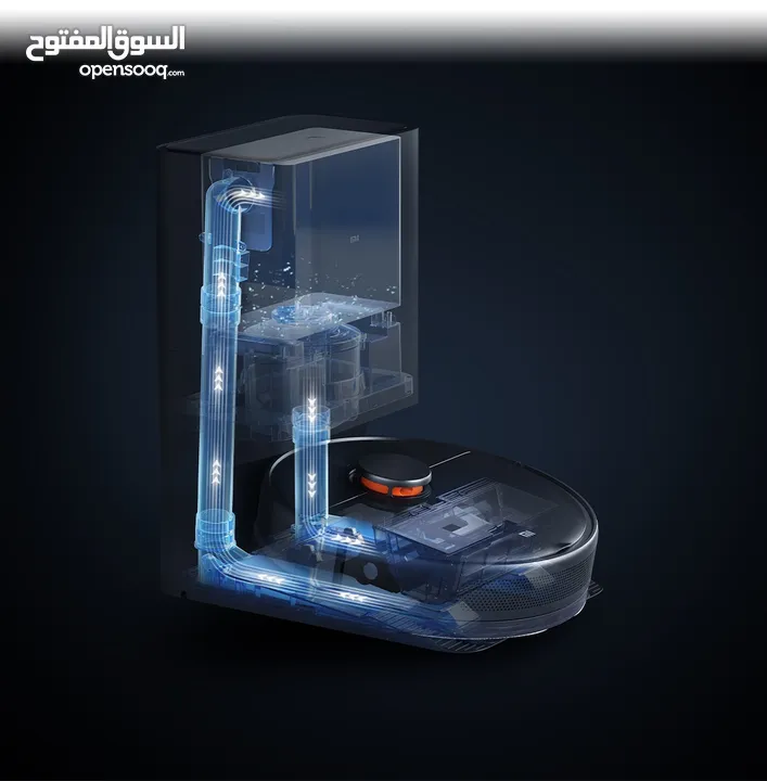 مكنسة روبوت شاومي Mop 2 Ultra (كنس ومسح) بحالة ممتازة مع محطة التفريغ، للبيع مع كافة مرفقاتها