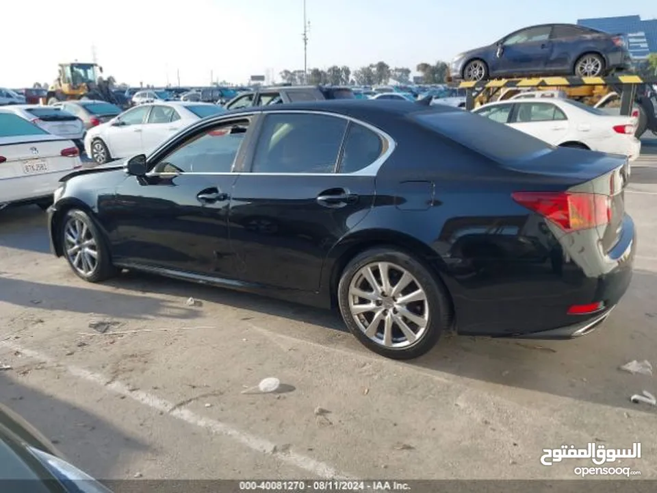 الوصول قريبا 2013 LEXUS GS 350 رقم 1 وارد امريكا آوراق جمارك البيع بالحادث