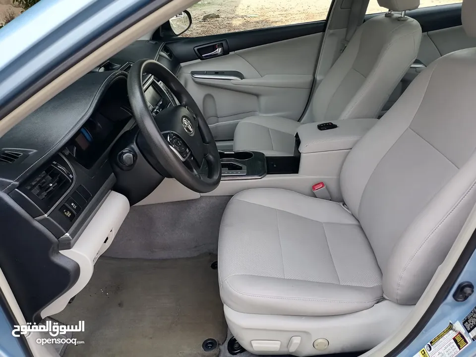 Toyota Camry XLE Hybrid Full Option Sunroof كامري هايبرد فل أوبشن فتحة سقف أوراق جمارك وارد أمريكي