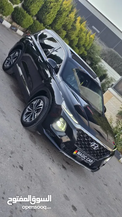 جيب هونداي سنتافية بحالة الوكالة فل الفل مسكر بانوراما 4*4 2018*2019 الجب بصلاة سعر حرق على الكاش 10