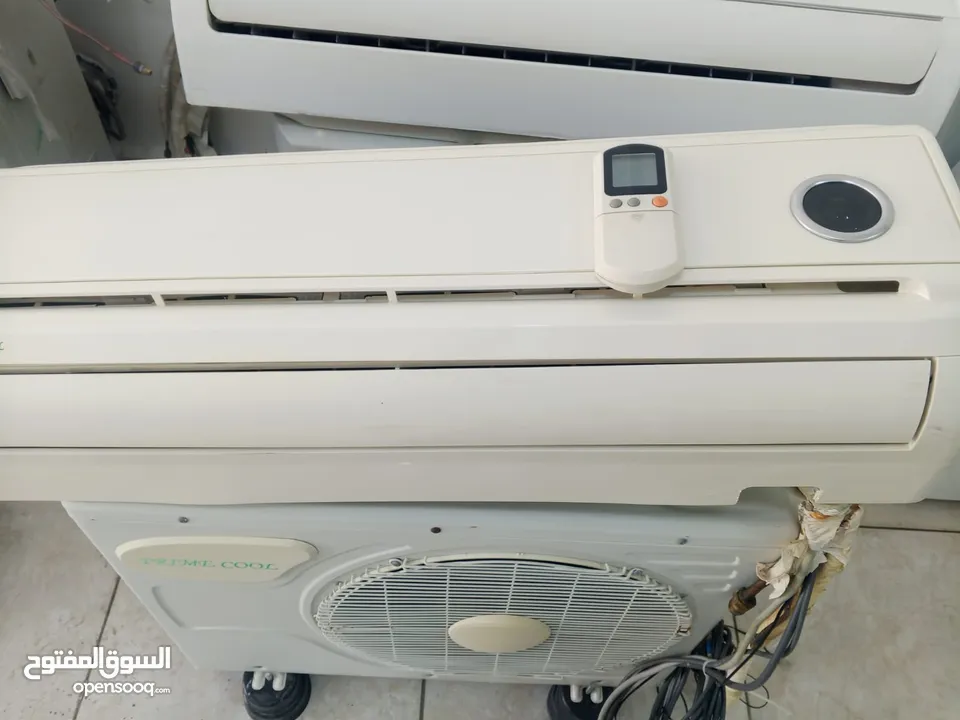 مكيف الاصطورة سامسونج التايلندي وليس صيني A+++دجتال ثماني اقطاب الانفيرتر طن ونص شبه جديد وفي طن