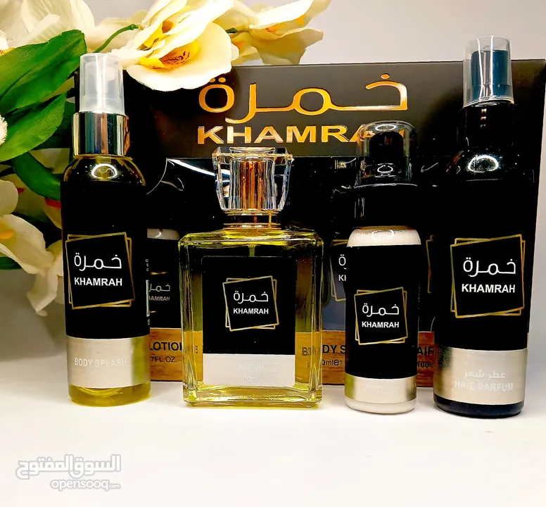 بكجات عطور مميزة مكونة من 4 قطع