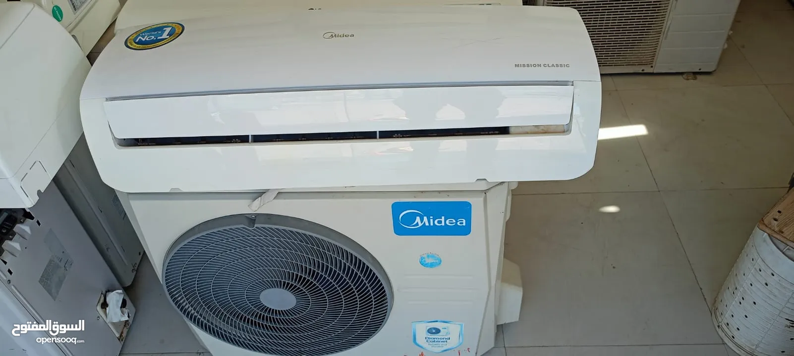 midea AC 1.5 ton and LG AC 1.5 ton good condition for sale