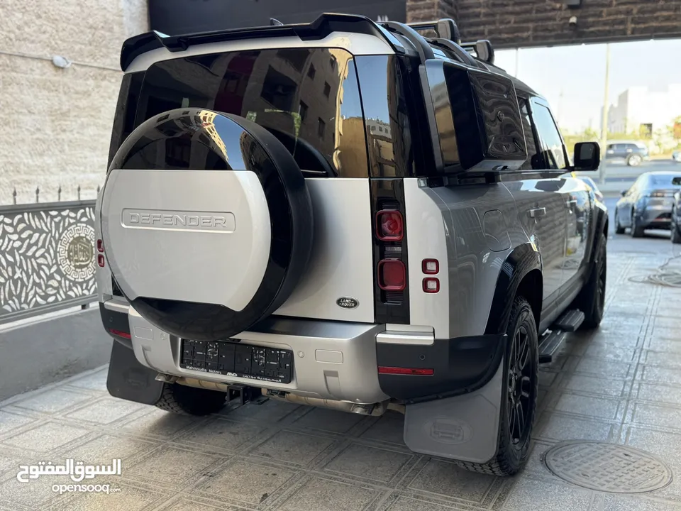 رنج روفر ديفندر 2023 HSE 110 بنزين كامل الأضافات فحص كامل بحالة الوكالة اكسسوارات كاملة Dynamic X