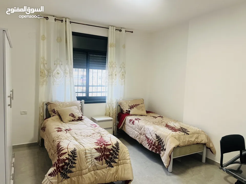 شقة للإيجار مفروشة عفش جديد جديدة لم تسكن من قبل مميزة في منطقة هادئة  عمارة محمد ربحي الحجة