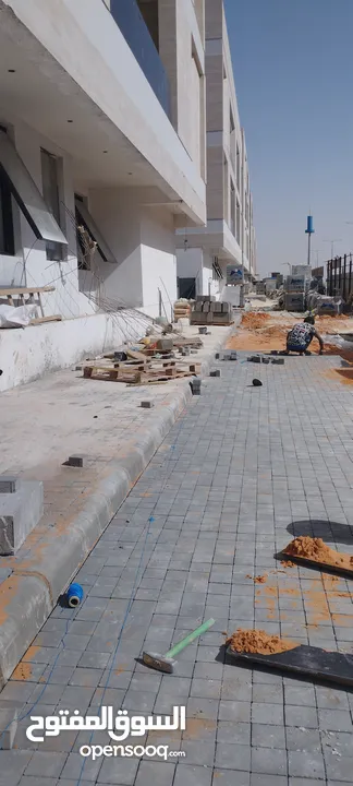 تركيب انترلوك وبندوره