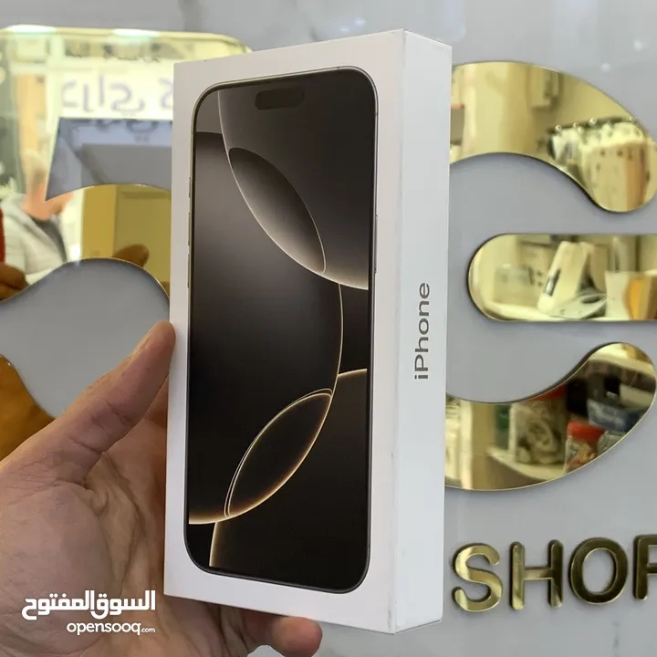 iPhone 16 Promax 512G جديد مشفر وارد أمريكي