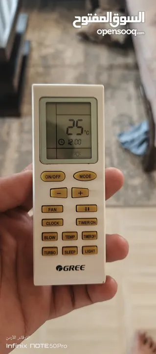 مكيف Greeمستعمل حاله ممتازه