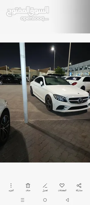 Mercedes C200 Coupe 2021 Amg Kit Night packag