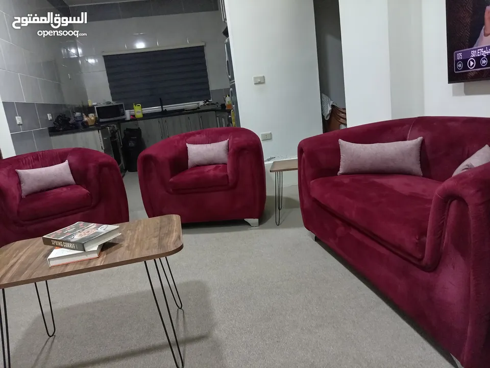 طقم كنب موديل امريكي فاخرااا تفصيل استعمال عرسان للبيع بسعر مغري