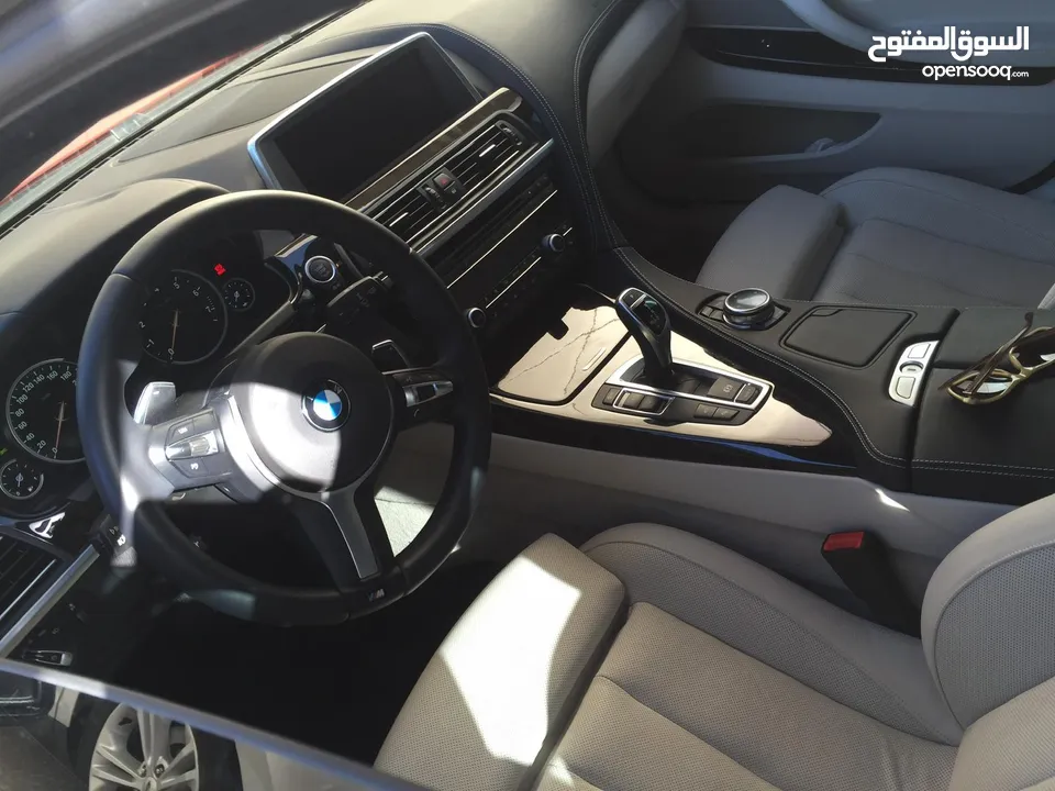 BMW 640i موديل 2014 مستعملة بحالة ممتازة