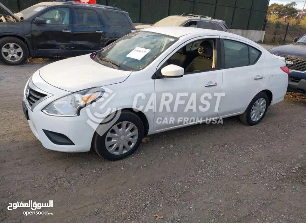 للبيع نيسان صني VERSA SV 2019 ممشى 70 الف فقط بدون حوادث بمواصفات خليجيه مسرفسه بالكامل new