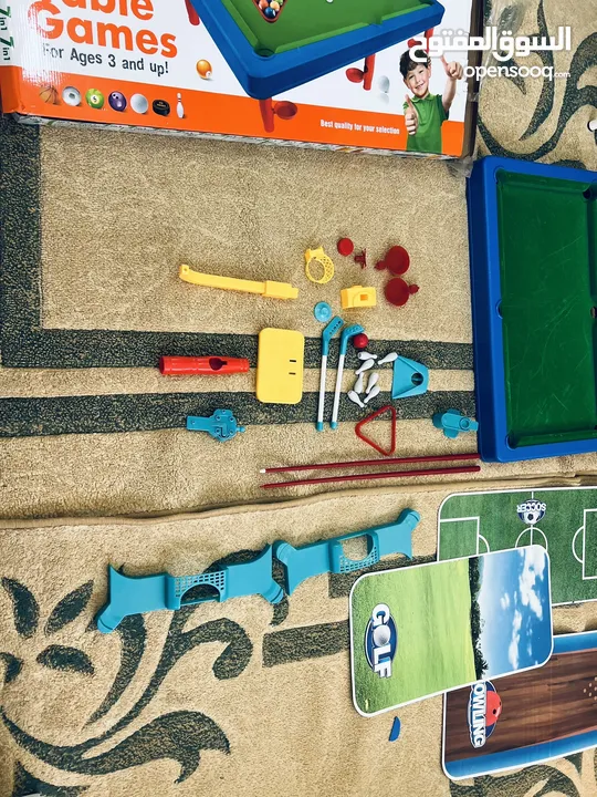 Connect 4 and toy with not all parts
