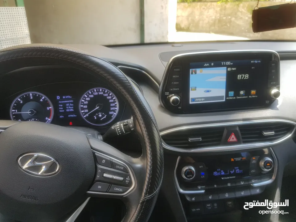 Hyundai santa fe  2019 4×4 Diesel 2000 Cc