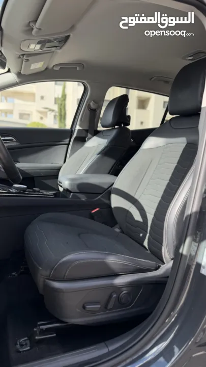 كيا سبورتاج ترخيص 2022 محرك 1600 هايبرد plug in/يقطع على الشحنه 65 كيلو متر  271 حصان