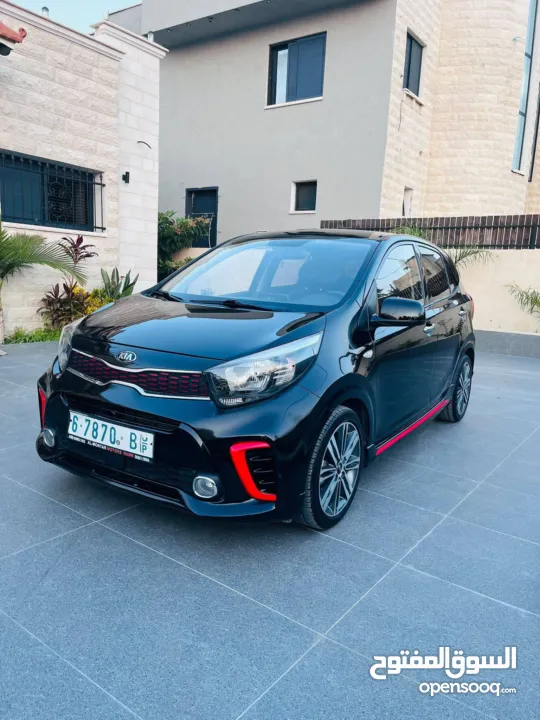 كيا مورننغ جتي 2020بالرخصة فحص ممتاز  ماتور1000بنزين اتومات فل بدون فتحه للبيع علكاش والبدل وارد