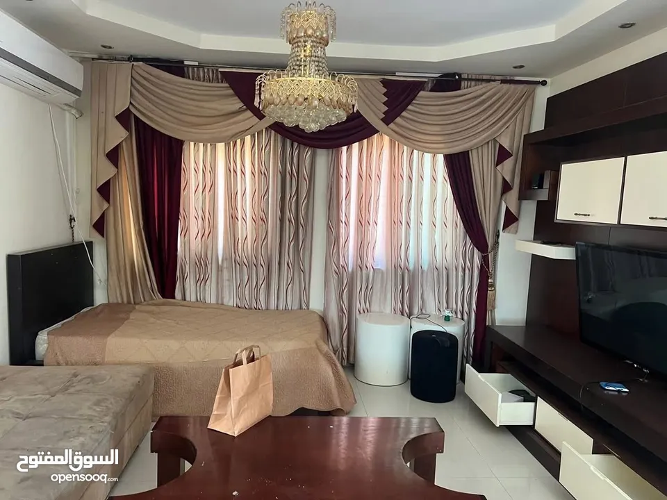 روف مفروش للايجار في الطيره فرب مسجد التقوى