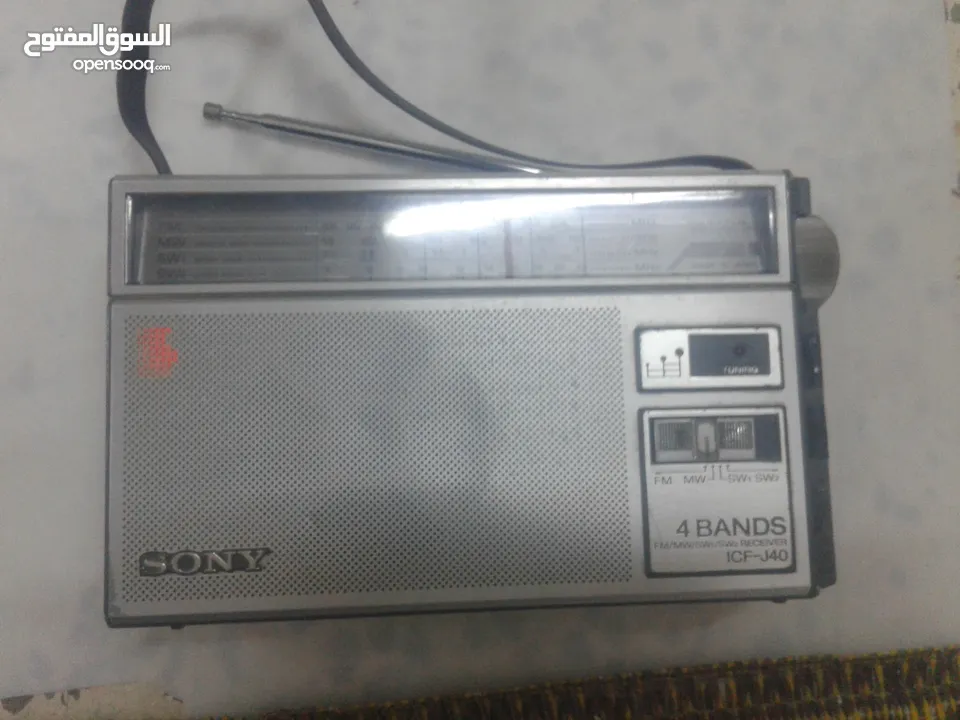 اجهزة راديو يابانية اصلية  سوني  وسيلفر  ياباني وفيلبس هولندي