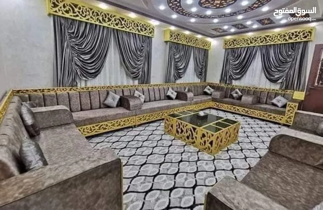 أقوا العررروض على جلسات الخليجية 14 مقعد مع طقم طربيزاط ومراكي كامل حفر تاج واجها
