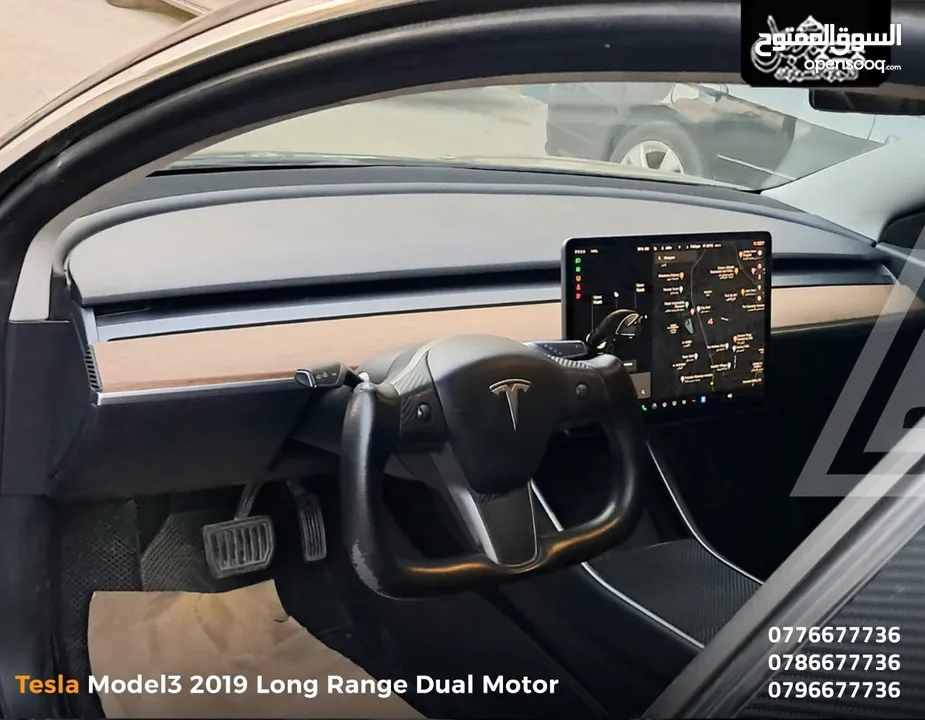 تيسلا 3 2019 لونج رينج Dual Motor كاش او اقساط
