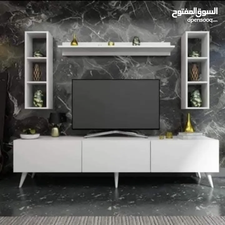 ميز بلازمه تركي مع رفوف