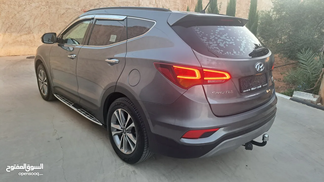 عرررض مغري بسبب السفر هونداي سنتافيه 2019 فل فل بدون فتحه دفع رباعي يد اوولا بسعر توسان