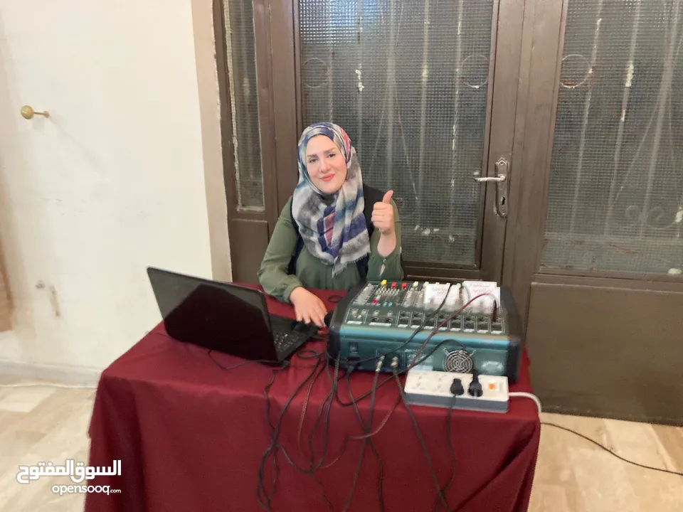 سماعات حفلات للإيجار جرش