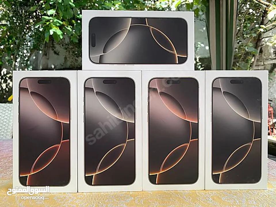 Iphone 16 Pro Max // ايفون 16 برو ماكس جديد كفالة الشرق الاوسط جميع الالوان  افضل سعر