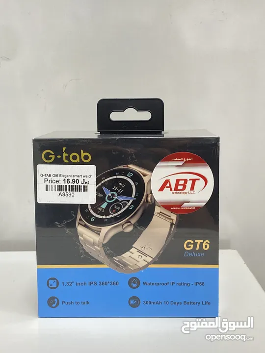 G-TAB G16 ELEGENT SMART WATCH