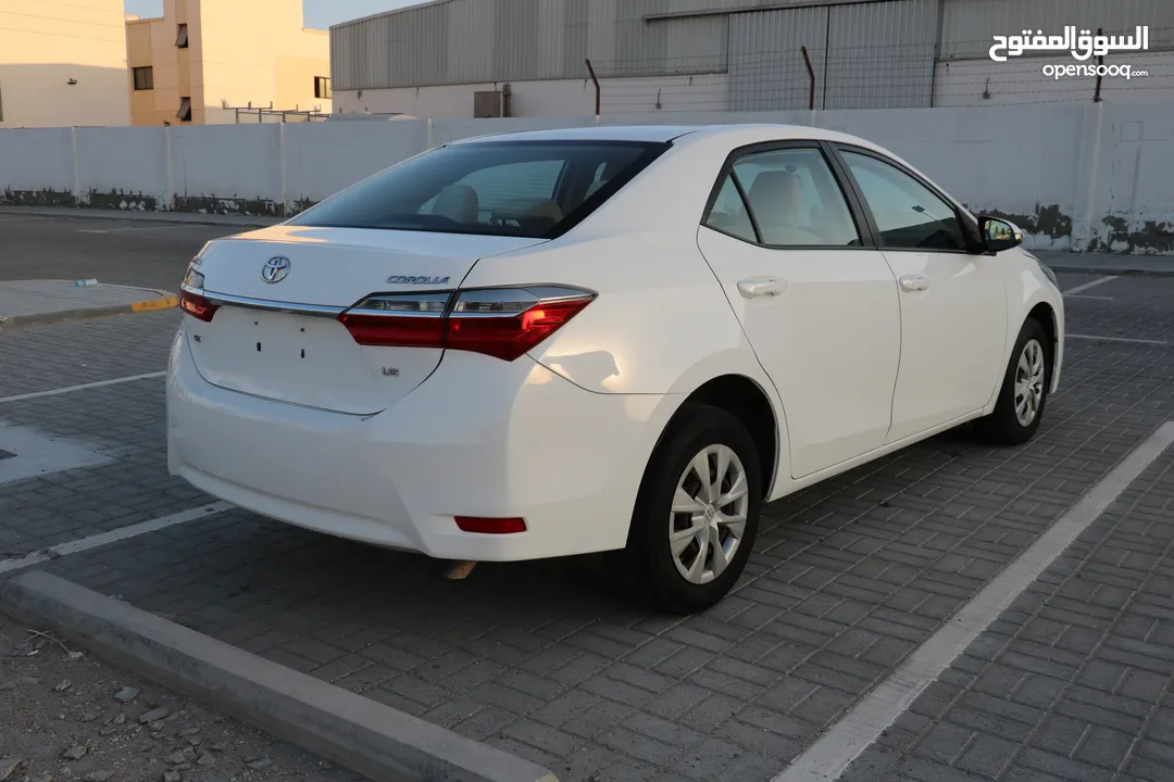 Toyota corolla 1.6L 2017