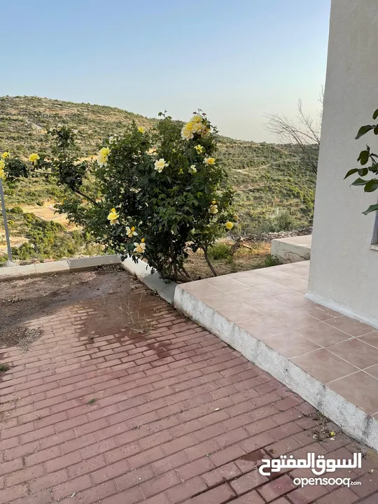 بيت مستقل بسلفيت   مساحة 1530 بحديقة رائعة