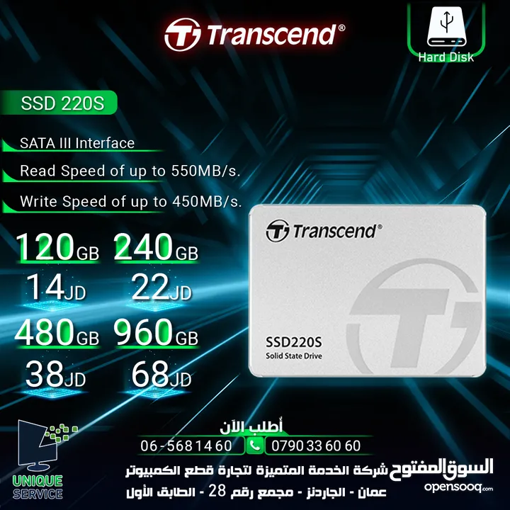 هاردسك داخلي 120gb 240gb 480gb 960gb Internal Hard Disk