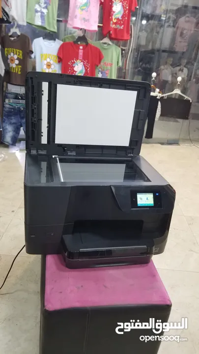 طابعة ملونة ويرلس مع حبر