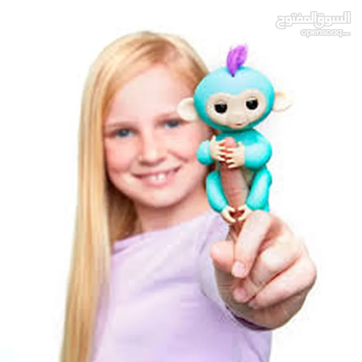 لعبة سعدان قرد اصبع تفاعلي  MONKEY TOYS FINGER