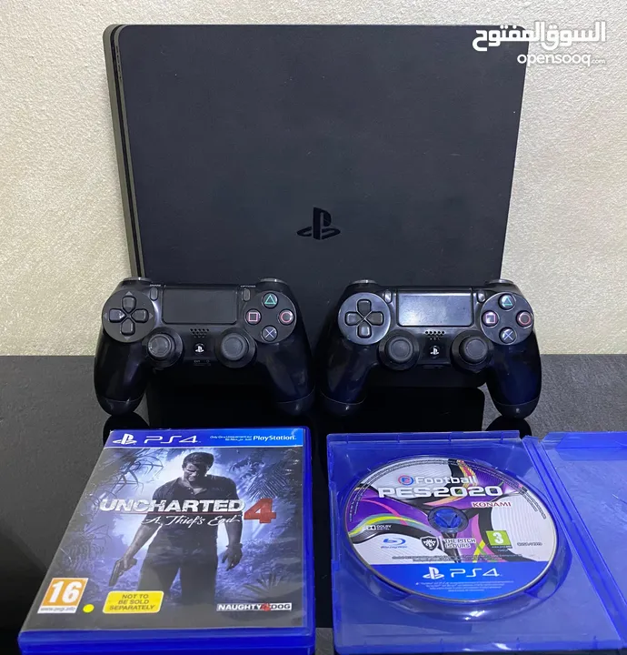 ps4 slim 500g ( اقرأ الوصف )