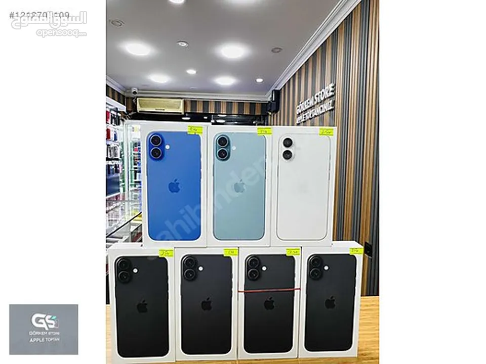iPhone 16 128GB  جديد كفالة شرق اوسط