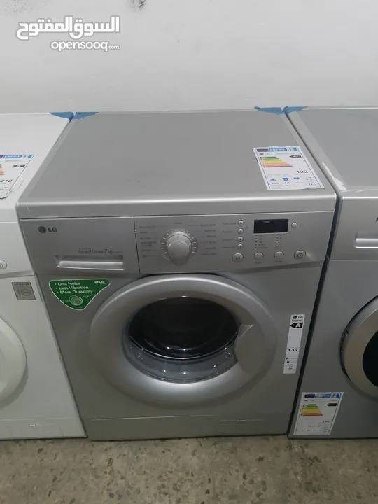 غسالات LG بحاله الوكاله مستعمل بحاله الجديد اسعار بتناسب الجميع يوجد لدينا خدمه توصيل عمان الزرقا