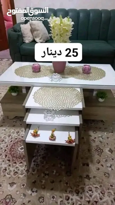 طاوله وسط مع سيرفيس