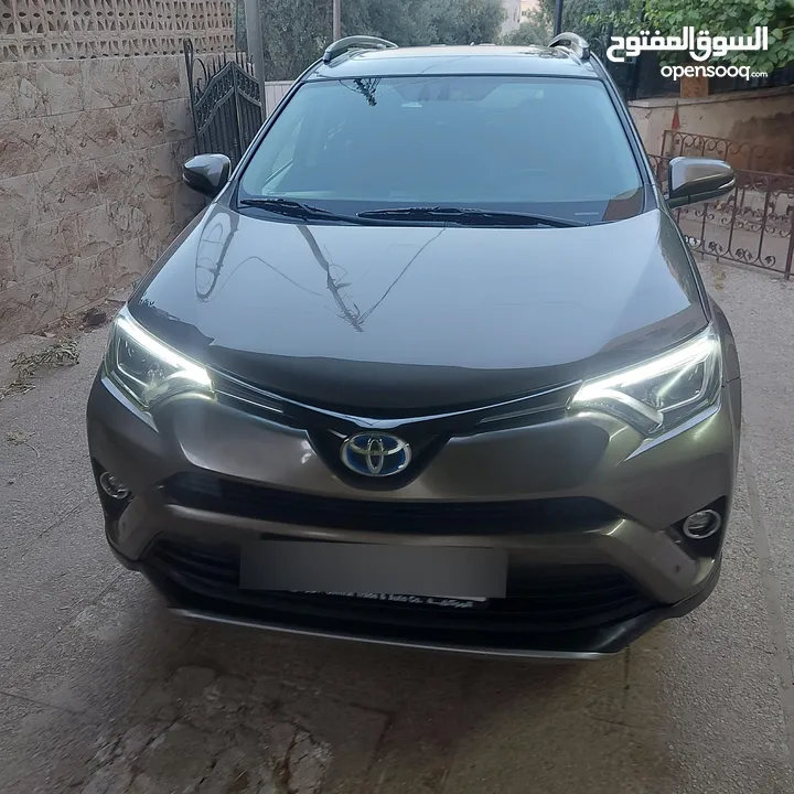 للبيع_تويوتا RAV 4هايبرد ليمتيد 2017 وارد الوكالة (المركزية) مالك أول