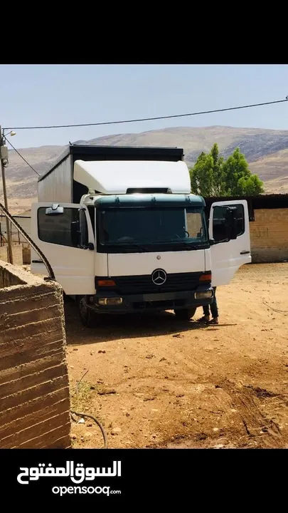 اتيكو مرسيدس 2003  شوادر تركيه  رمبه طول الشصي  5,5