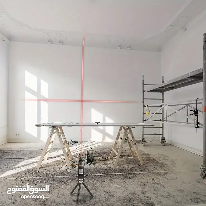 قياس المشروعات بدقة باستخدام مستوى الليزر المتعدد الأغراض هذا!