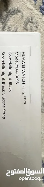 ساعه هواوي وتش فيت 2جديده ونظيفه جدا مع ضمان سنه مطلوب 36ريال قابل للتفاوض مع الشاحن الأصلي