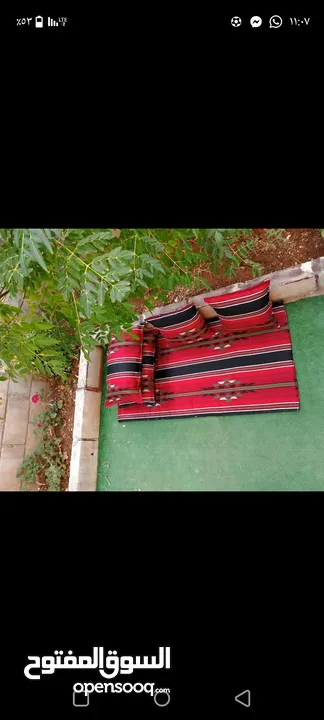 بساط شعبي  للحدائق والرحلات  محشي  اسفنج جميع الارتفاعات  جميع المقاسات