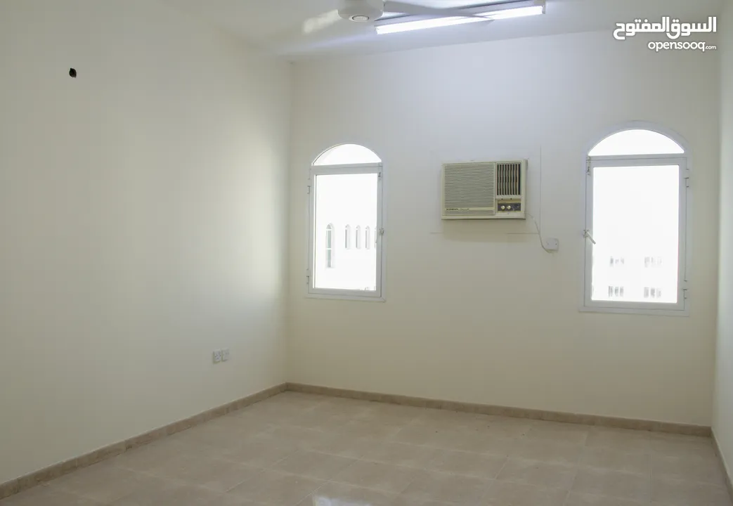 Good 1 Bedroom flats with a/c's, Al Khuwair, near Omanoil Filling station.