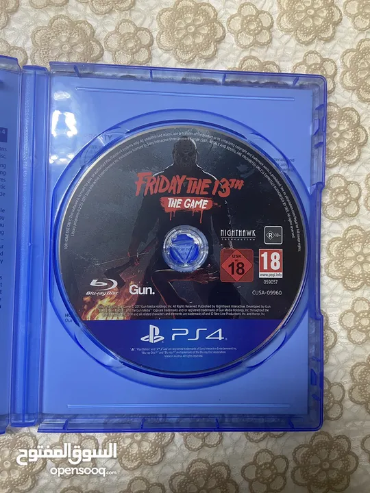 Ps4 games ( Saints Row first edition, Friday the 13th)