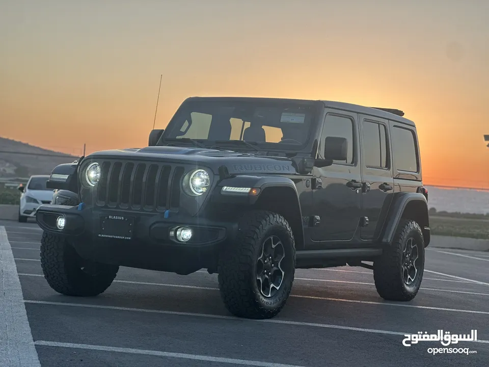 ‏  JEEP WRANGLER RUBICON Hybrid Plug IN Full  جيب روبيكون الجديد هايبرد كهرباء+ بنزين 2022-
