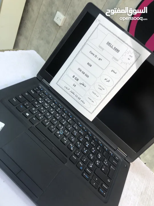 Dell 5490 مستخدم بحاله ممتازه