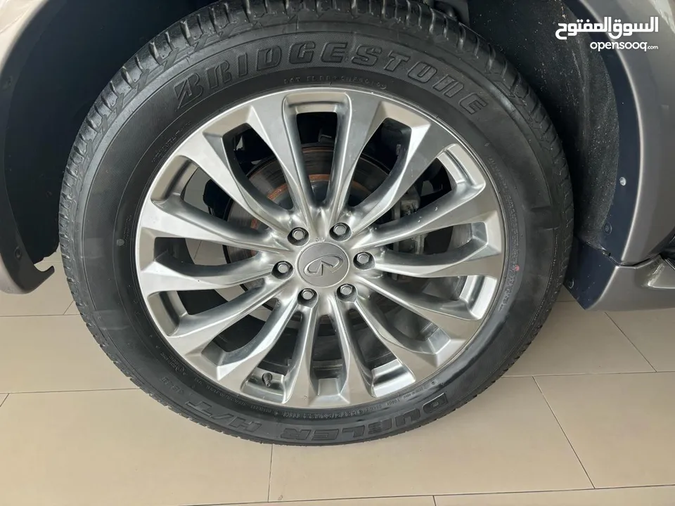 انفنتي QX80  2016 وارد وكفالة الشركه